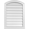 Ekena Millwork Arch Top Surface Mount PVC Gable Vent: Functional, w/ 2"W x 2"P Brickmould Sill Frame, 20"W x 28"H GVPAR20X2803SF - alternate 1